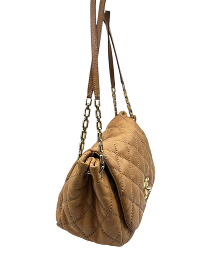 Chanel - sac accordéon cuir naturel
