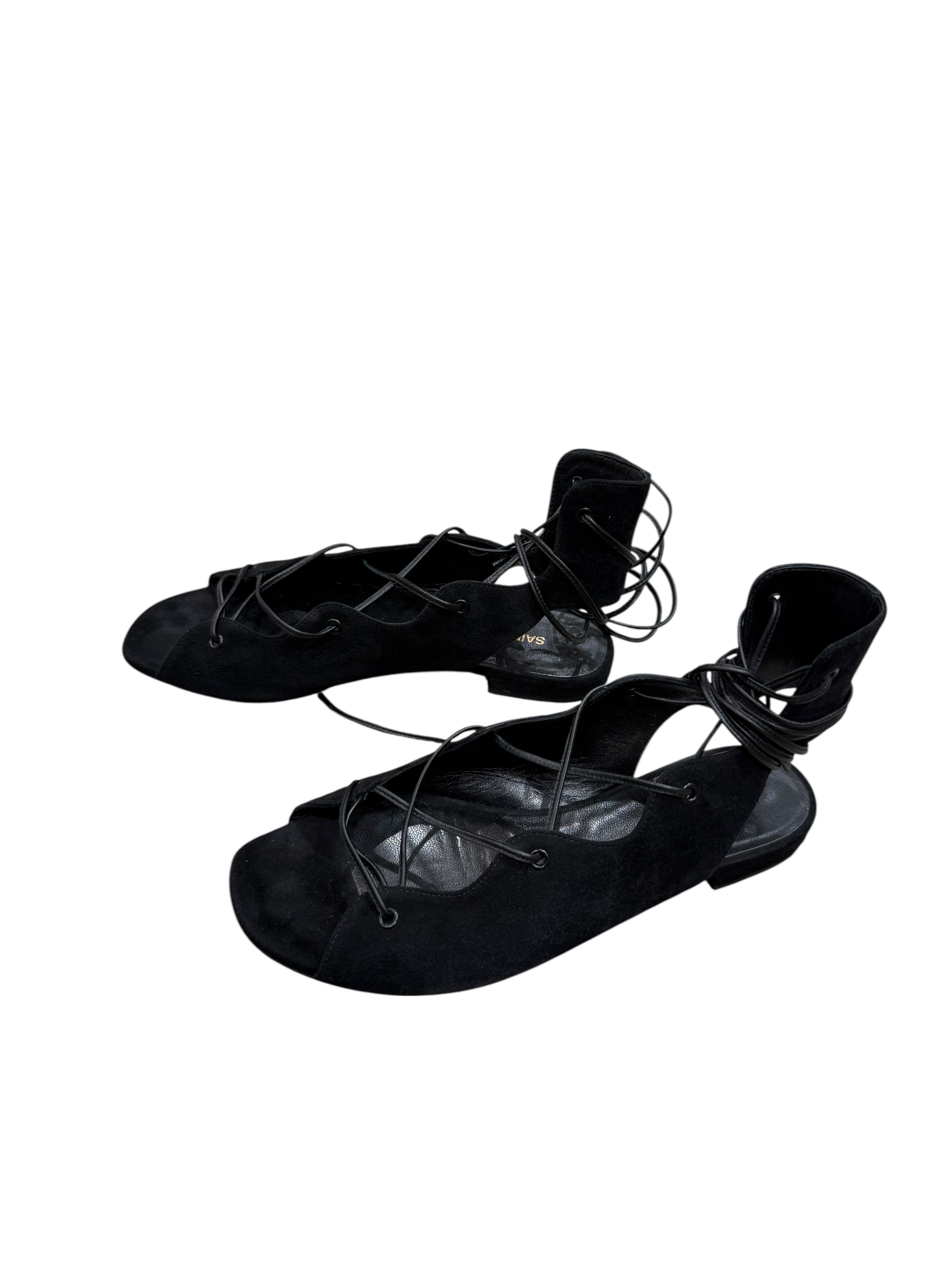 Saint Laurent Babies à Lacets | Les Folies d’Eugénie