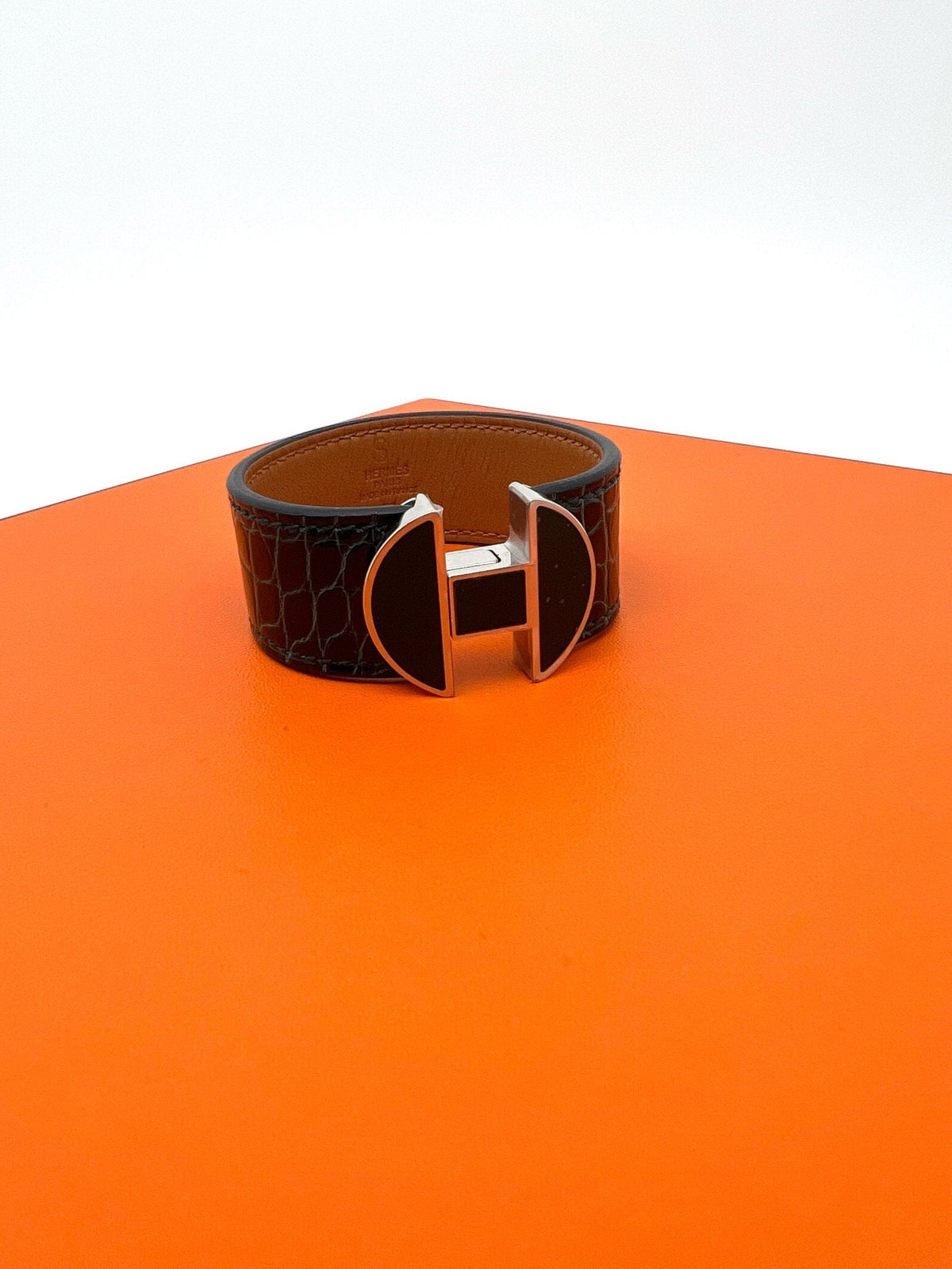 Hermès - Bracciale Alligatore T.S