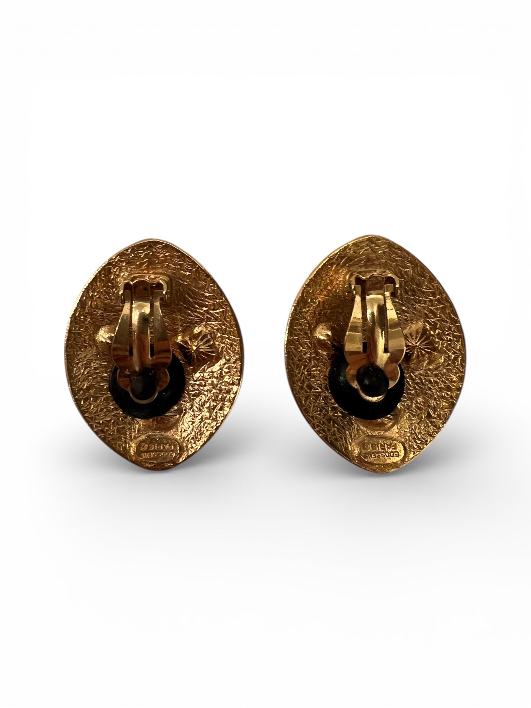 Groossens - orecchini a clip con strass e cristalli