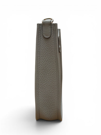 Hermès - Sac Mini Evelyne 16 Gris Perle