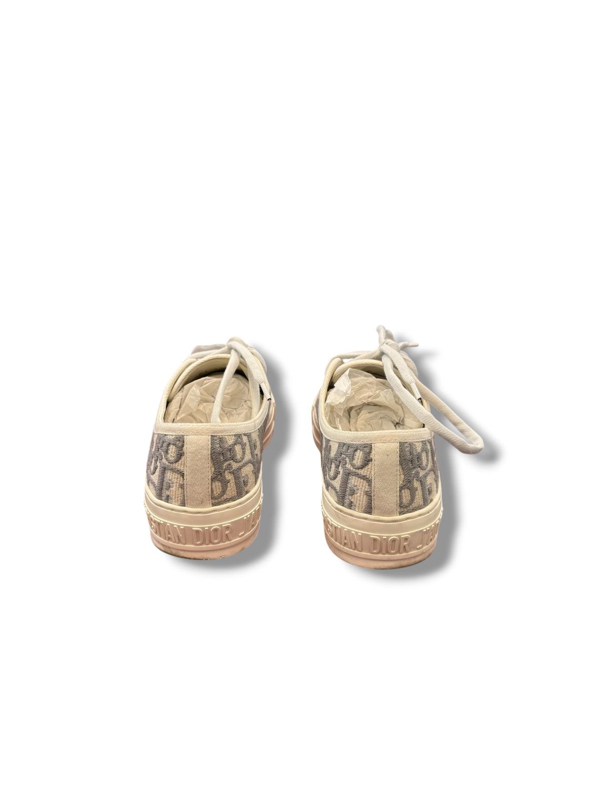 Dior - Sneakers Walk’n’Dior oblique gris T35,5