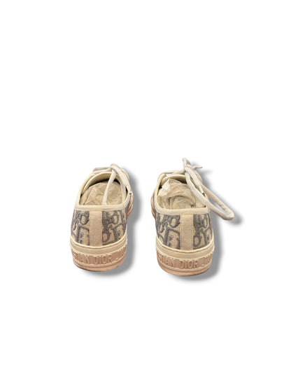 Dior - Sneakers Walk’n’Dior oblique gris T35,5