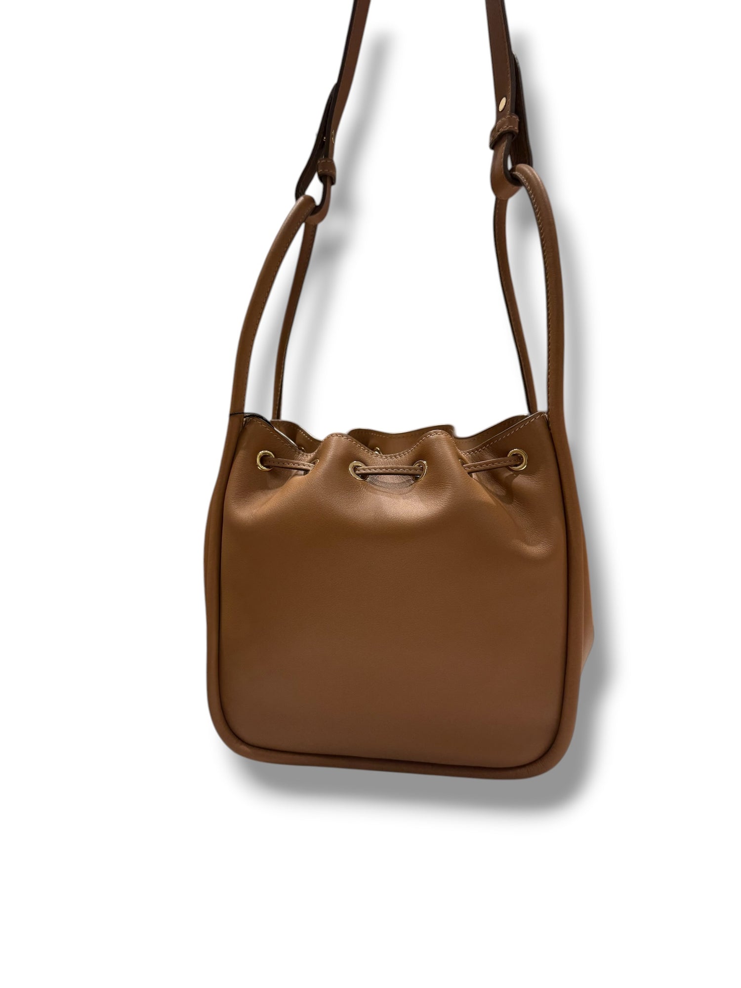 Prada - Sac seau Darling Camel