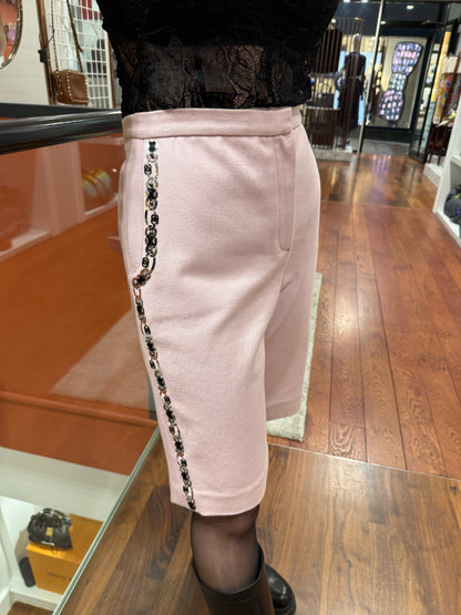 Chanel - Pink Bermuda Shorts size 40