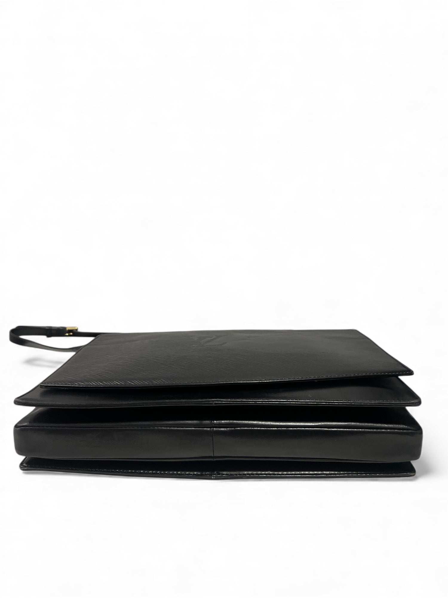 Louis Vuitton - Porte Document Opéra noir.  Ligne Rhodes