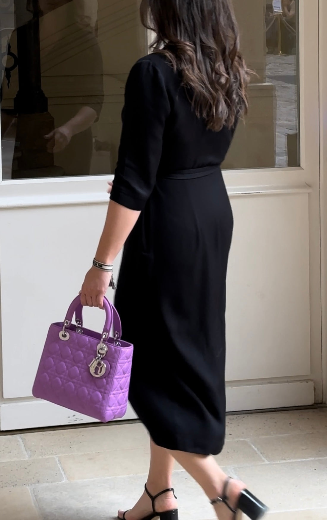 Dior - Lady Dior Tasche Violett