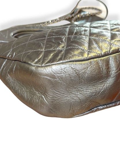 Chanel - Sac Hobo Argenté | Les Folies d’Eugénie