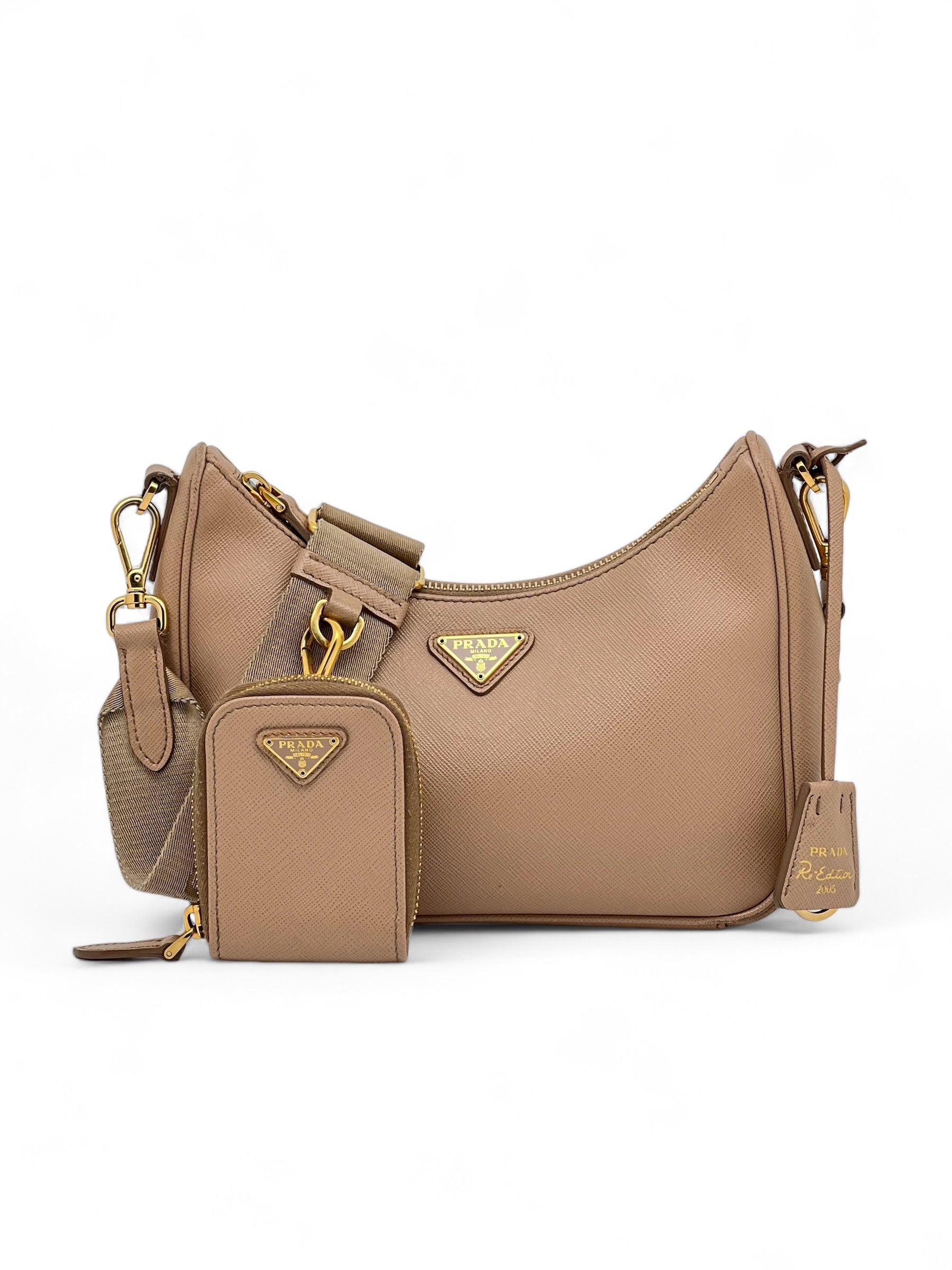 Prada - Sac Prada Ré-edition 2005 en cuir Saffiano