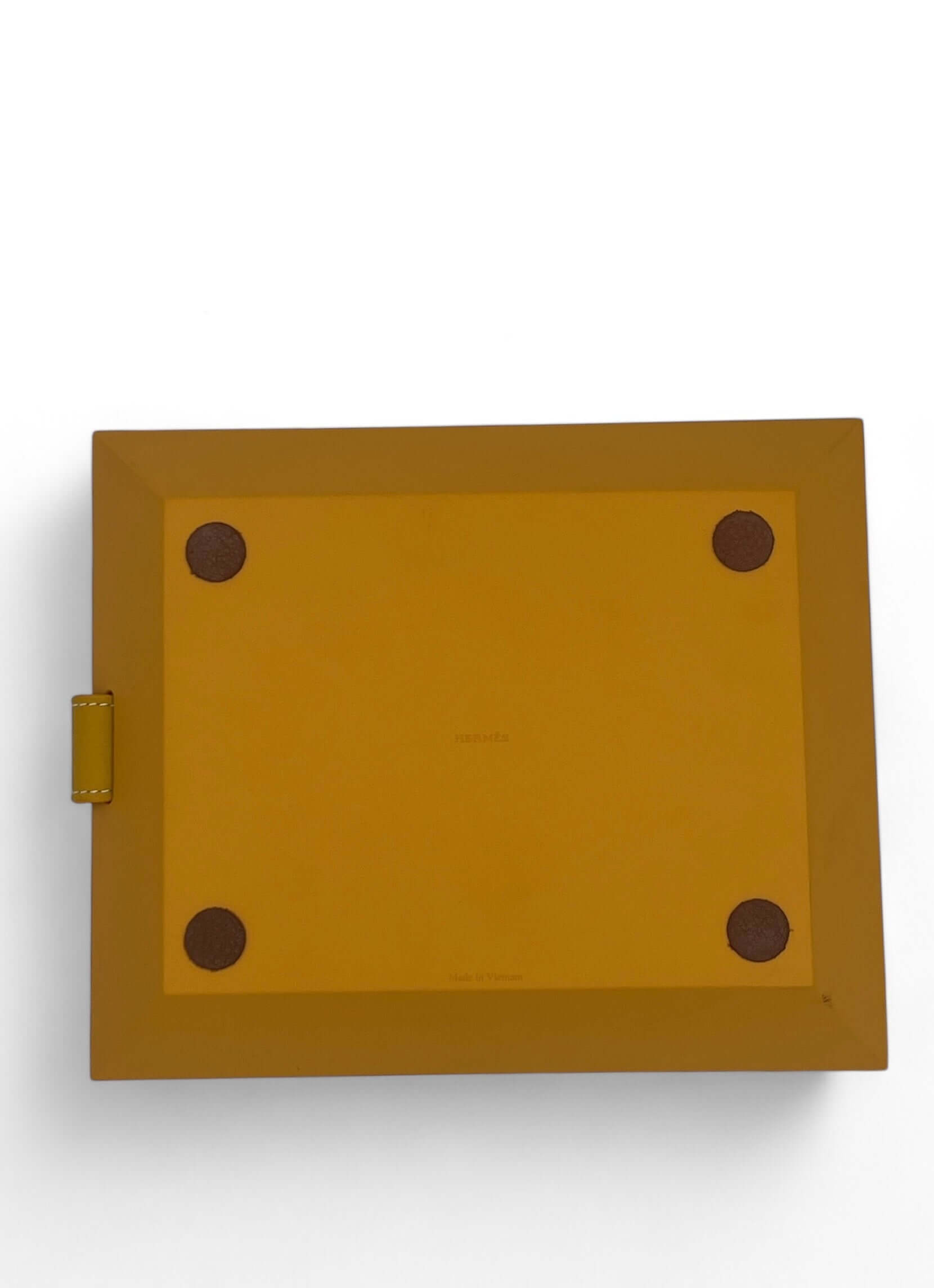 Hermès - Vide poche jaune