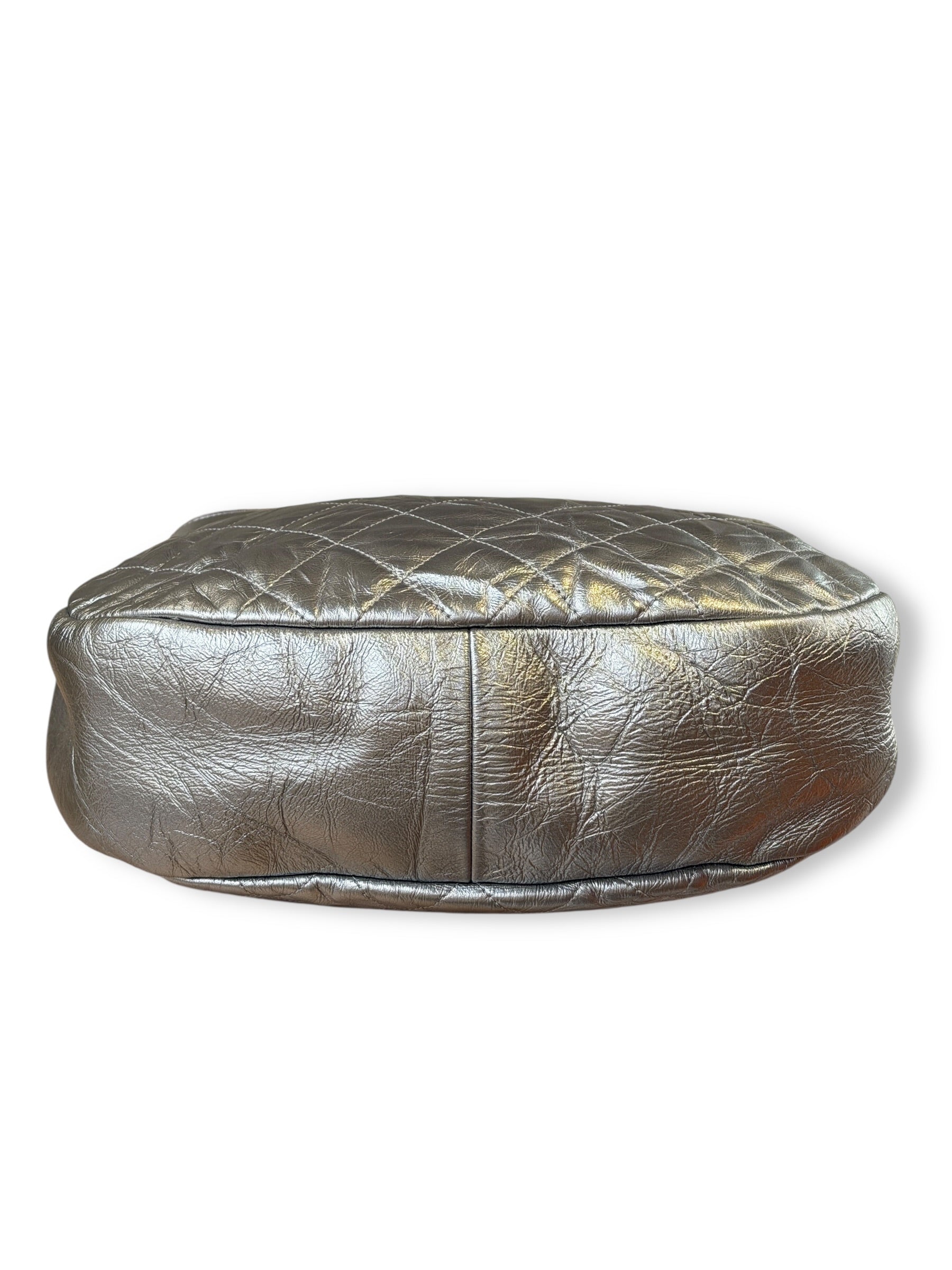 Chanel - Sac Hobo Argenté | Les Folies d’Eugénie