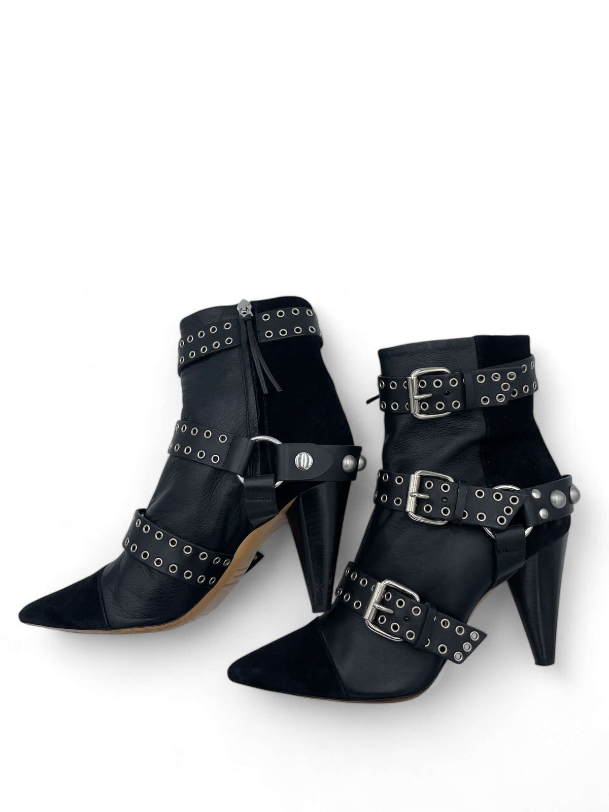 Isabel Marant - Two-Tone Ankle Boots Size 40