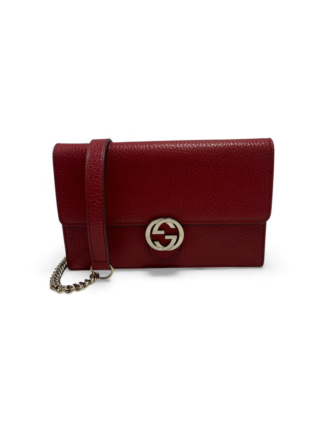 Gucci - Sac Bordeaux Interlocking GG