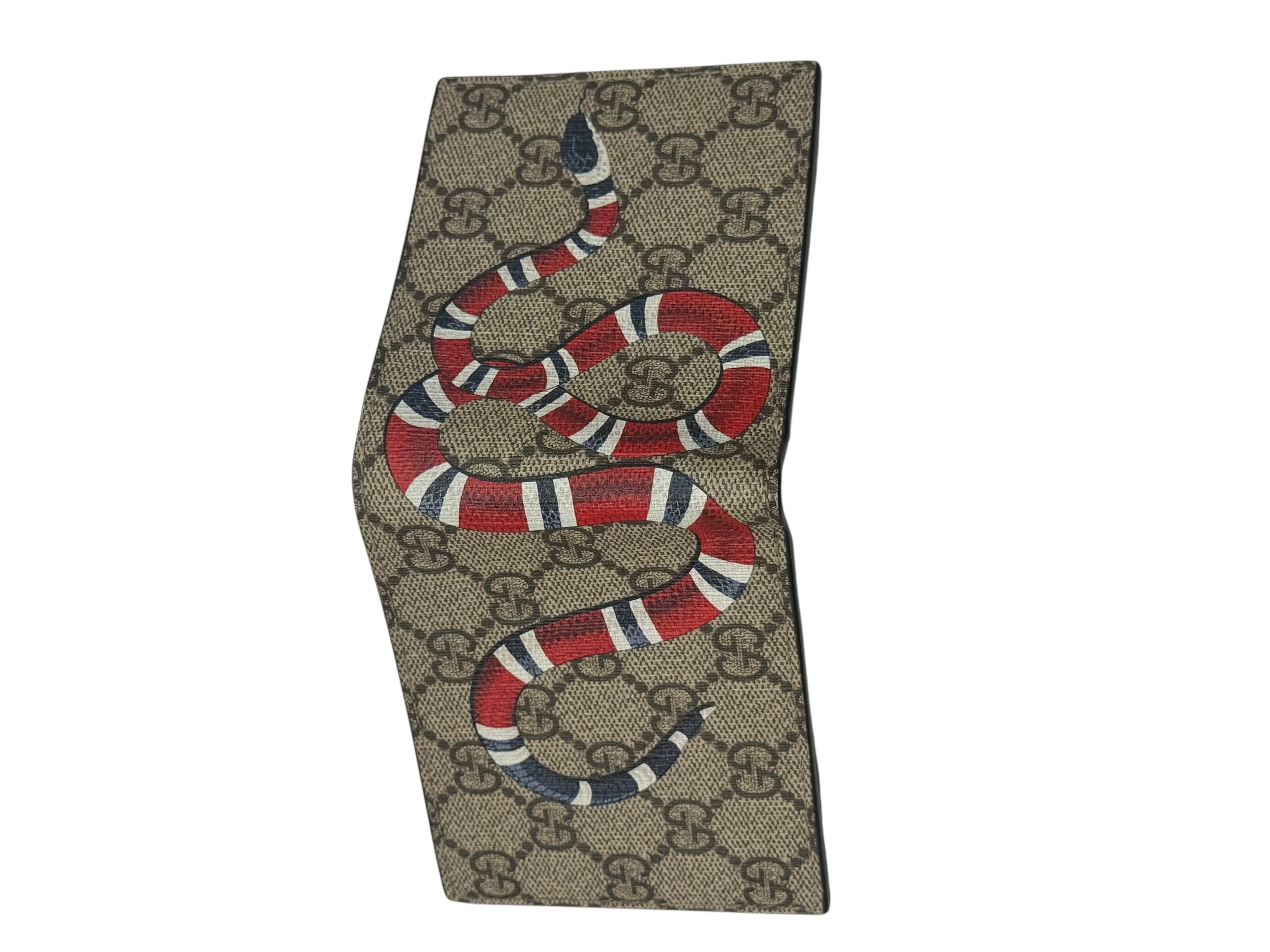 Gucci - Portefeuille GG à Rabat Serpent GG | Les Folies d’Eugénie