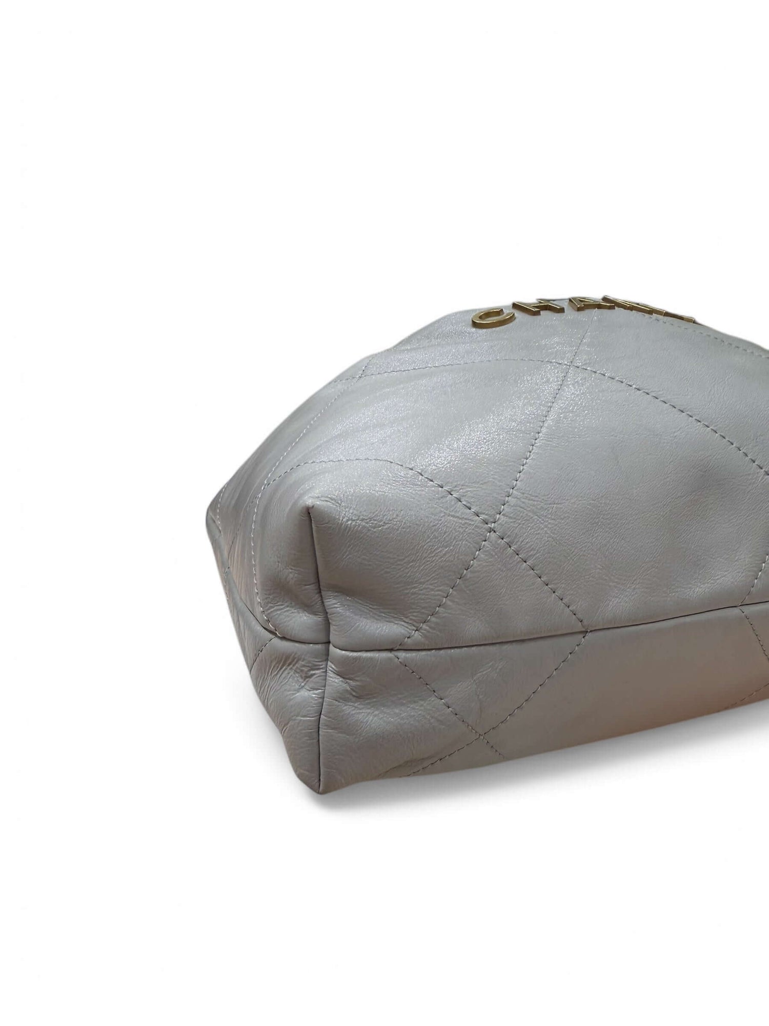 Chanel - Kleine Tasche 22 Hellgrau