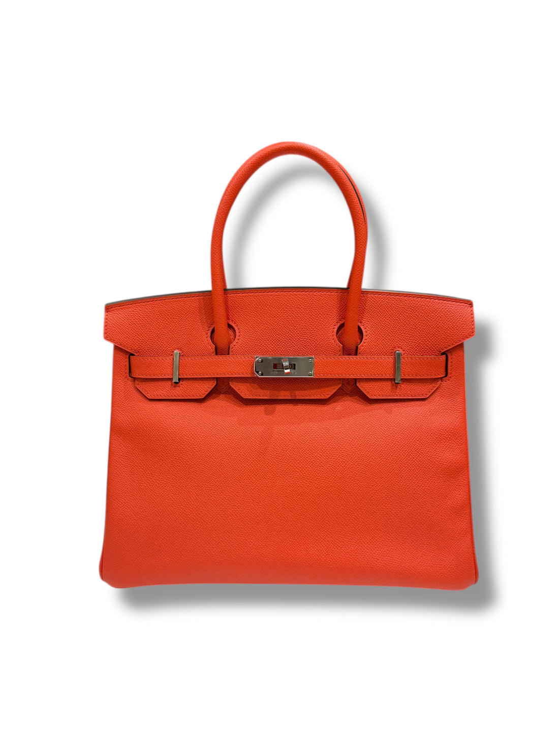 Hermès - Sac Birkin 30 Orange Poppy Epsom