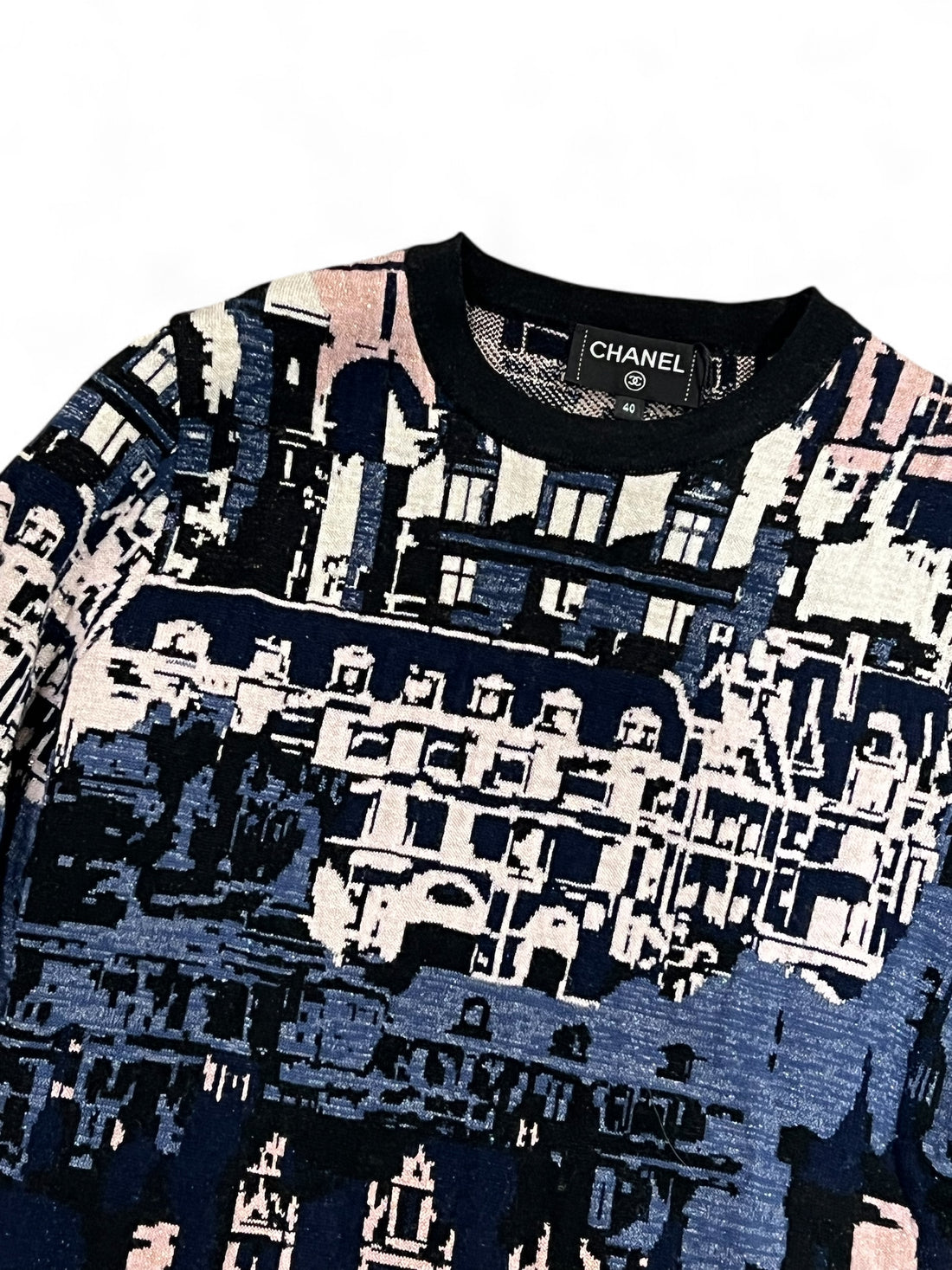 Chanel - Paillettenpullover T40