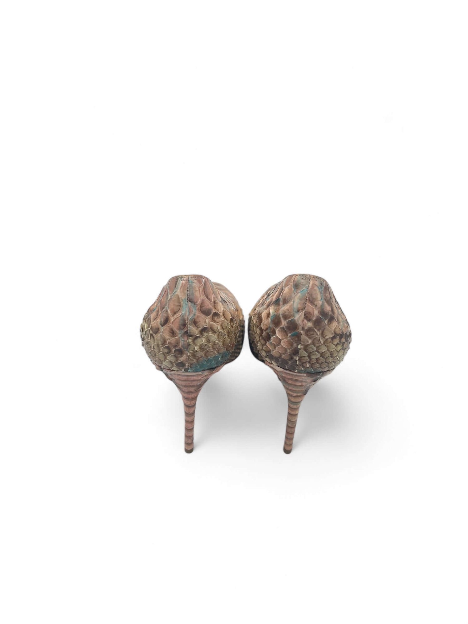 Louboutin - Escarpin python