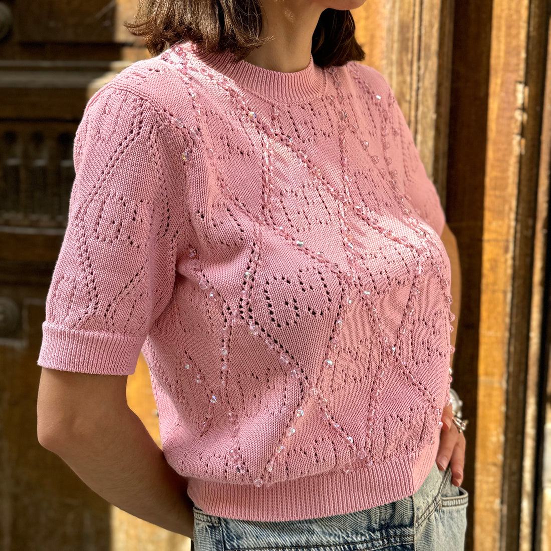 Gucci - Ärmelloser Pullover TM