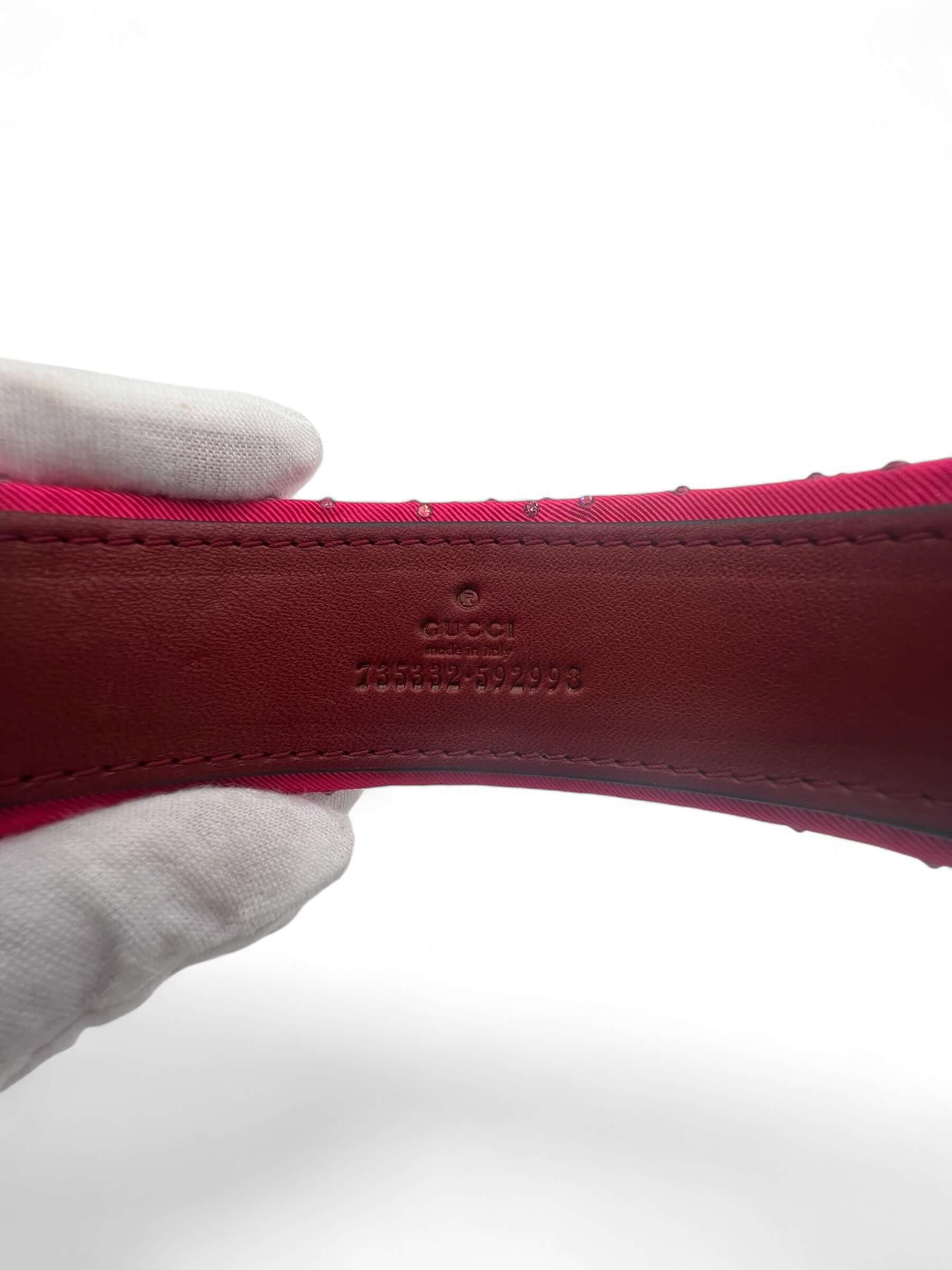 Gucci - Haarreif mit Strasssteinen