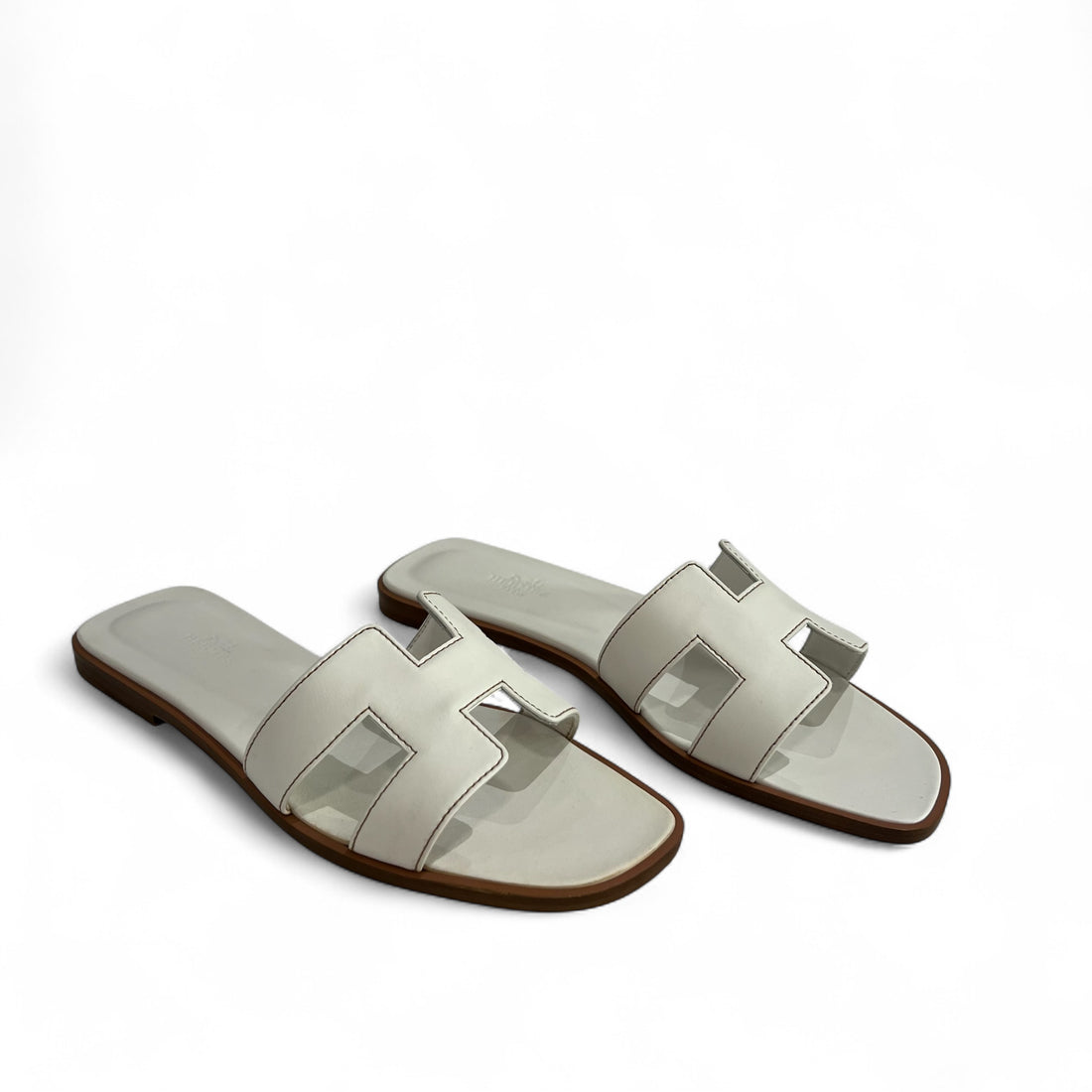 Hermès - Sandales Oran t.38 1/2