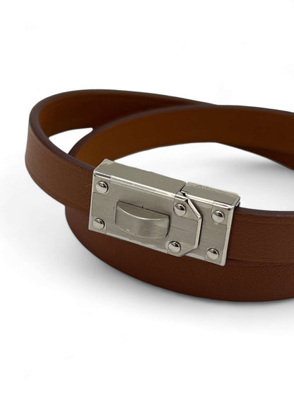 Hermès - Bracelet double tour