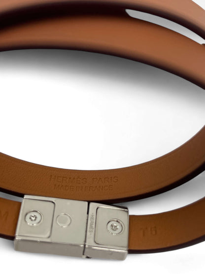 Hermès - Bracelet double tour