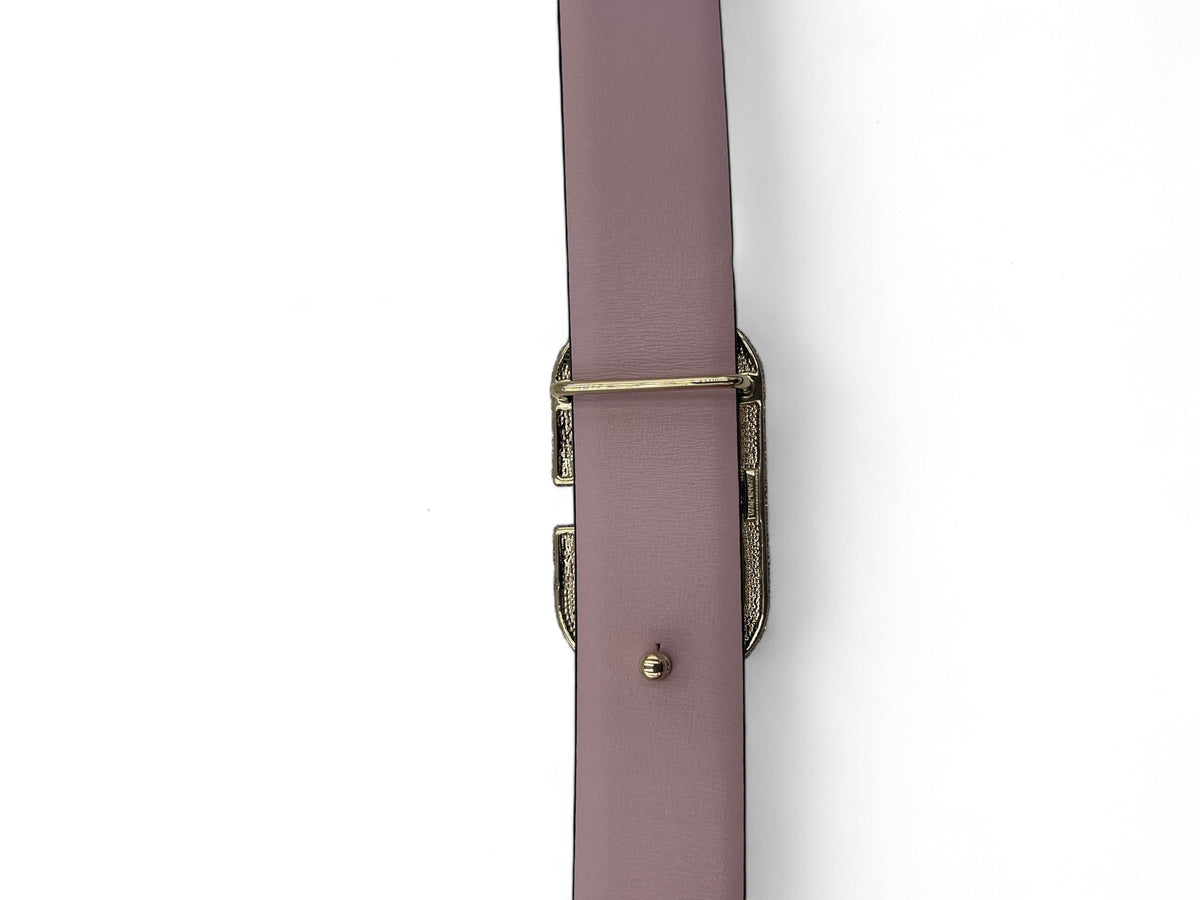 Valentino - Ceinture réversible à strass TS