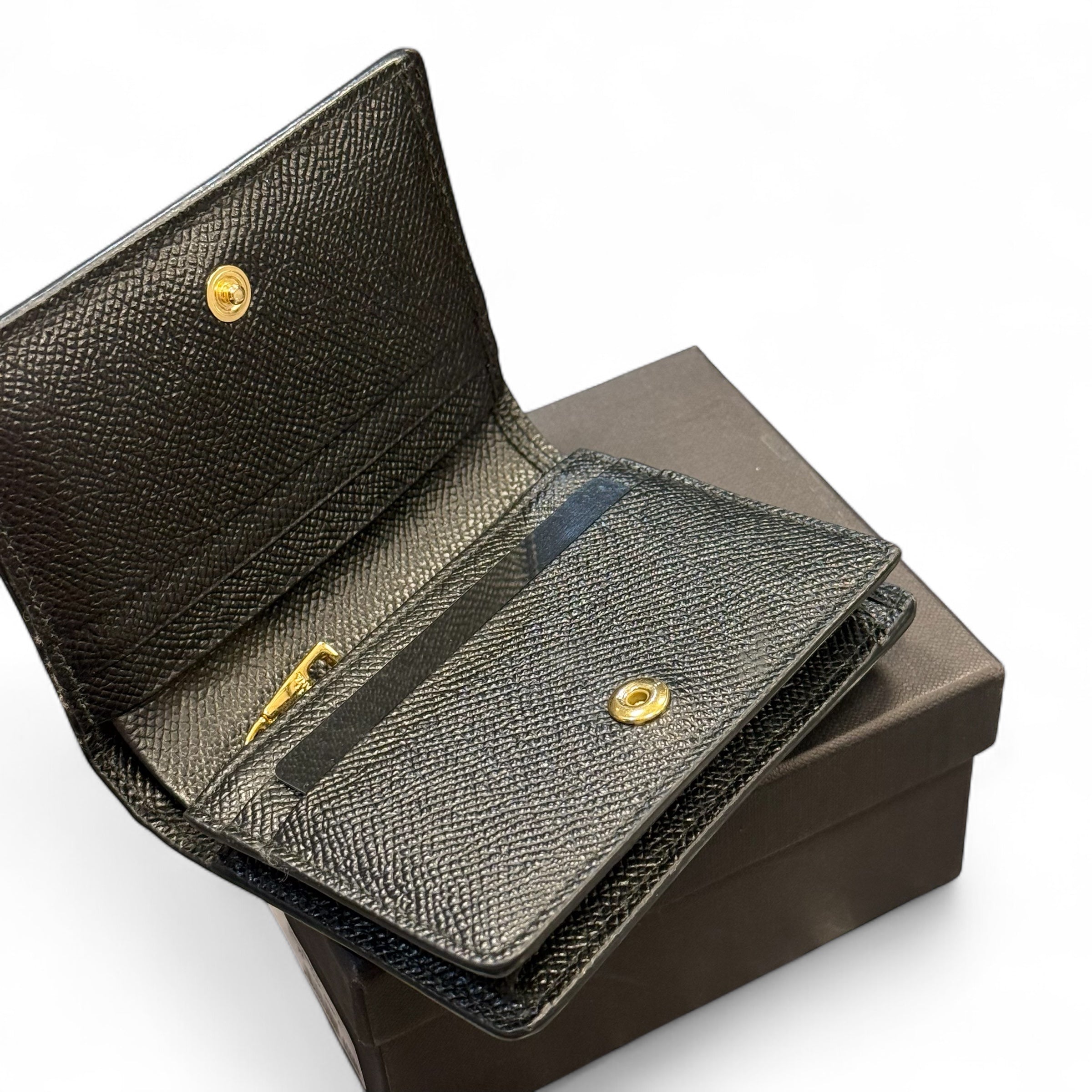 Dolce &amp; Gabbana - Black leather coin purse