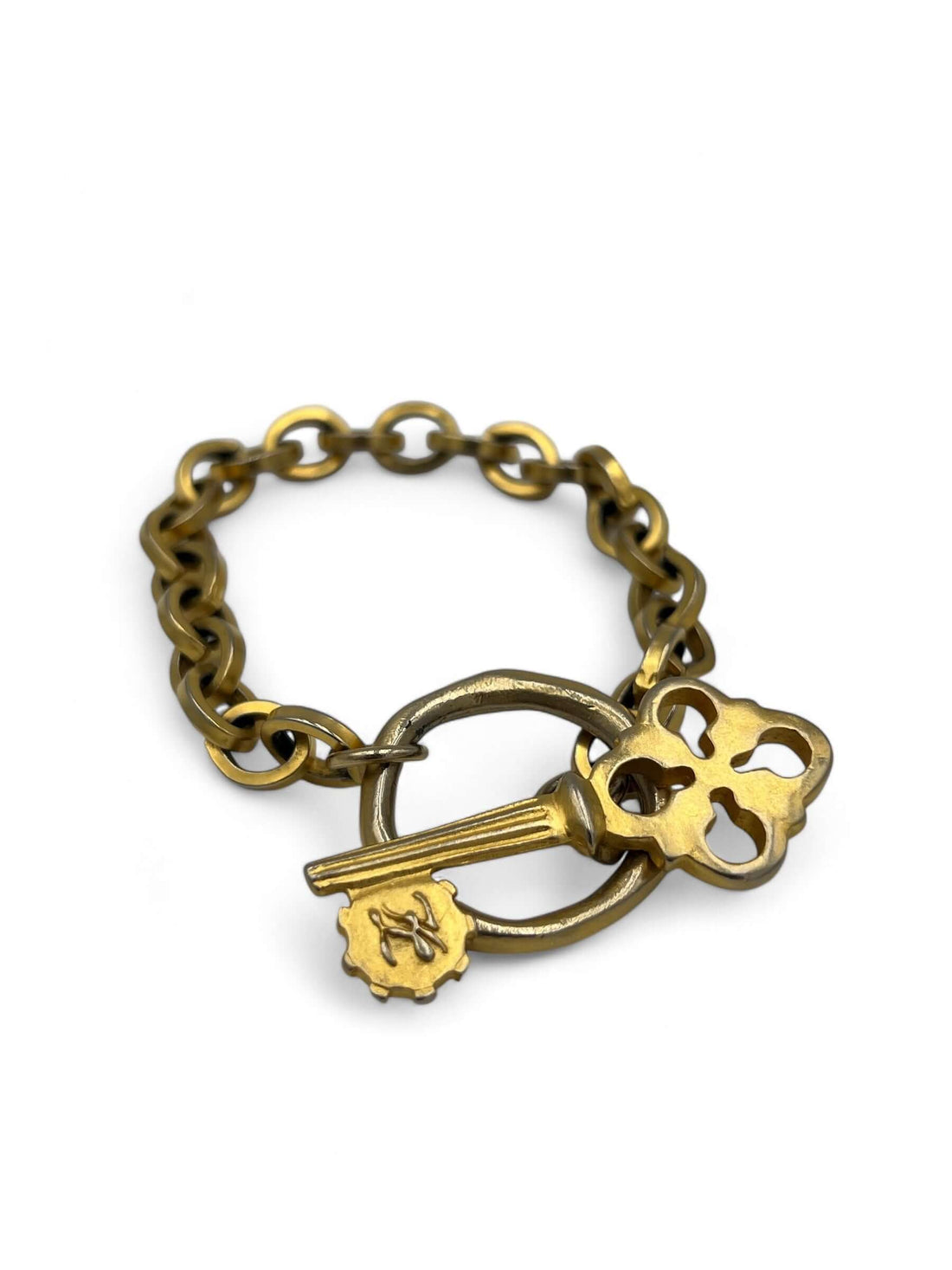 lagerfeld - Bracelet clés dorés