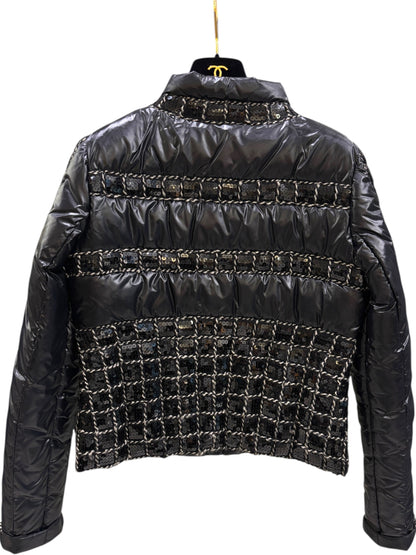 Chanel - Doudoune courte manches longues T40