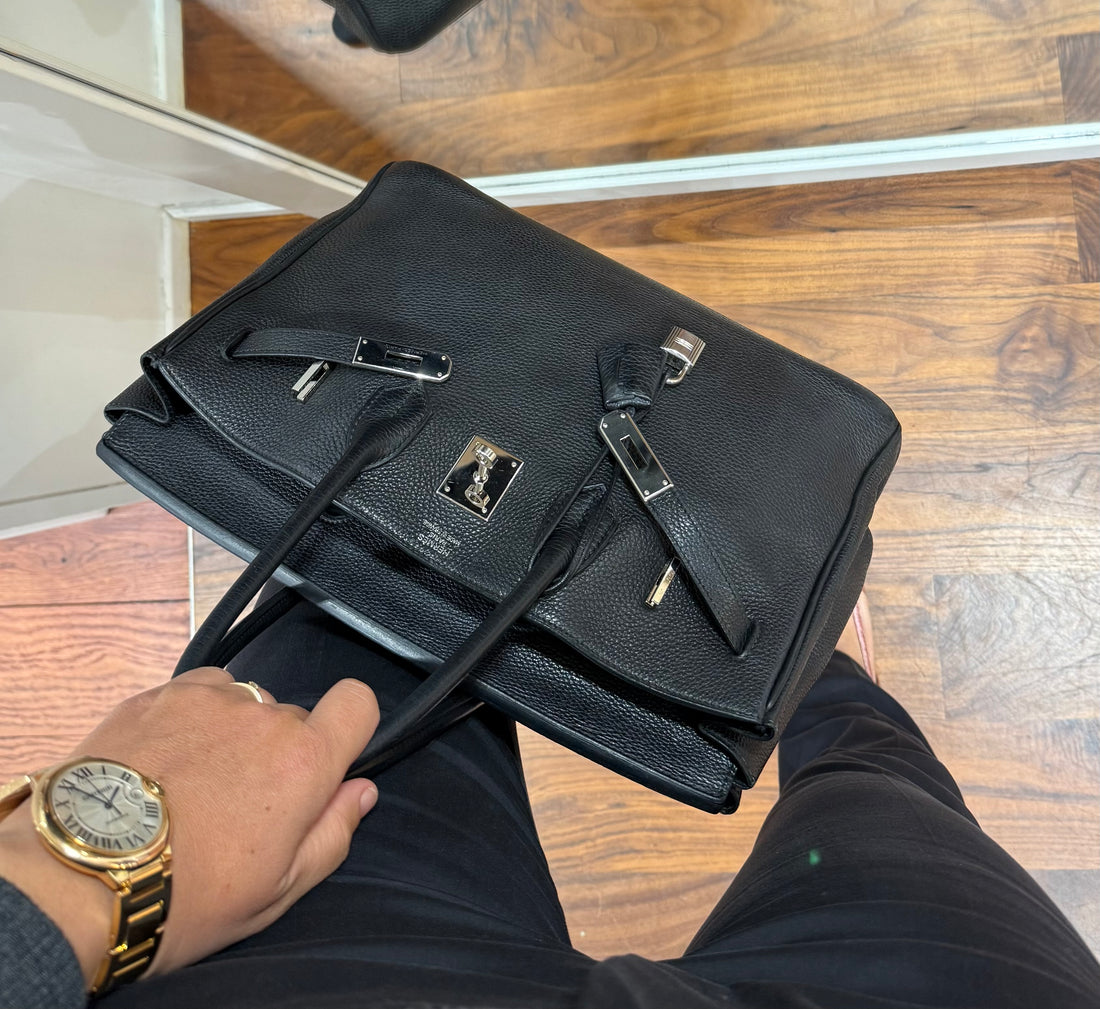 Hermès - Birkin 35 Noir Palladium