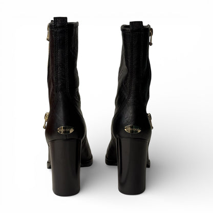 Jimmy Choo - Bottines Biker T.38