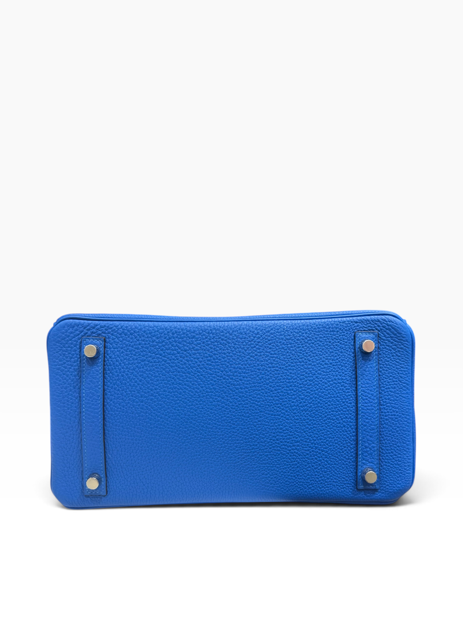 Hermès - Sac Birkin 30 Bleu Hydra PHW