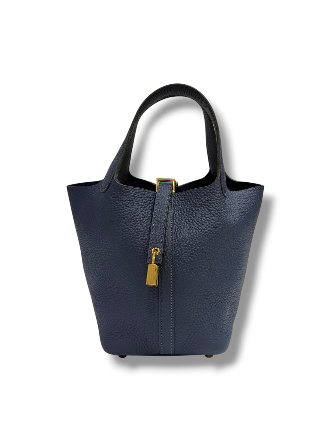 Hermès - Sac Picotin 18 Lock Bleu de Prusse