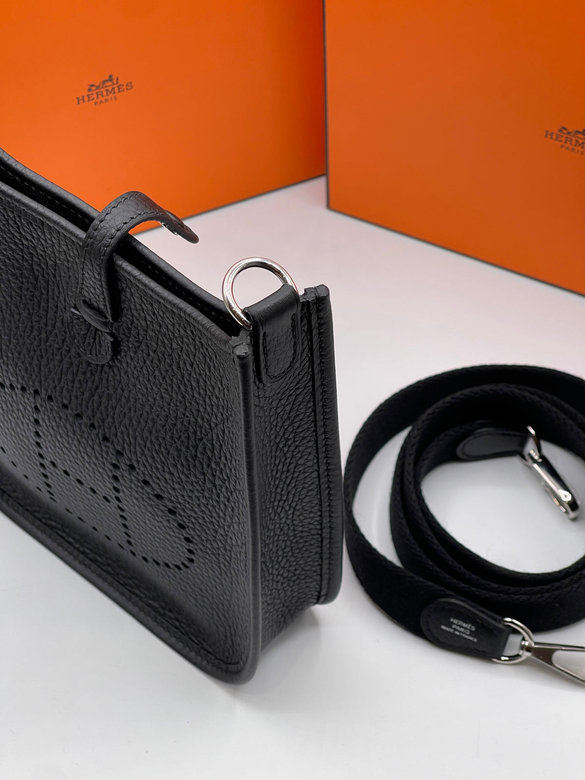 Hermès - Borsa Evelyne 16 nera