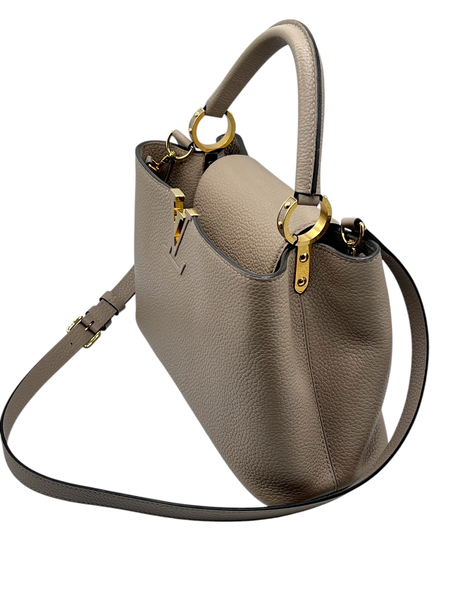 Louis Vuitton - Sac Capucines MM galet