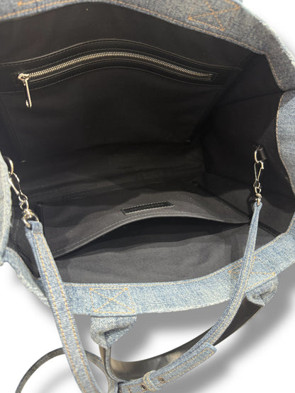 Balenciaga - Sac Cabas Hardware denim