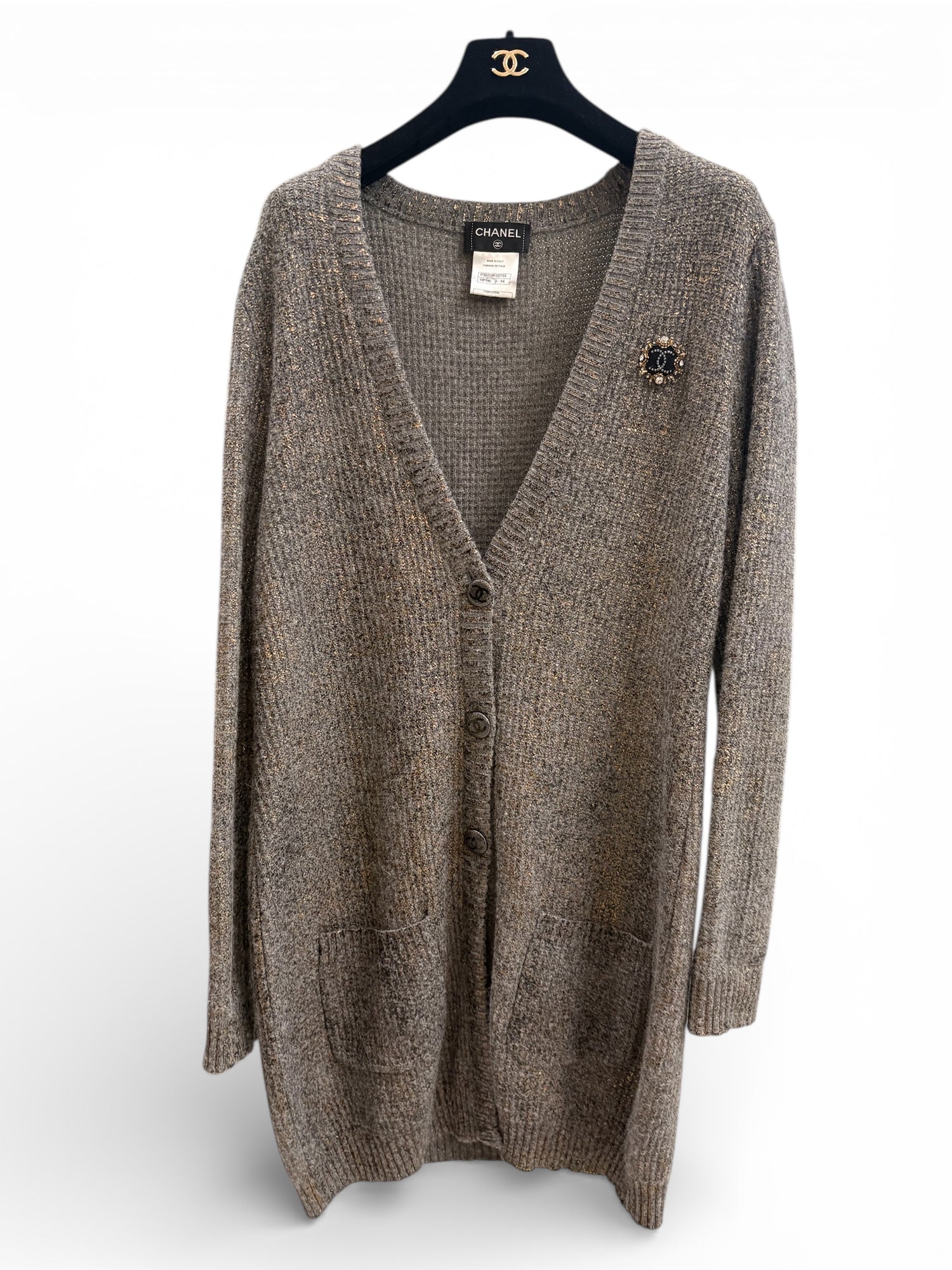 Chanel - Cardigan Long T44