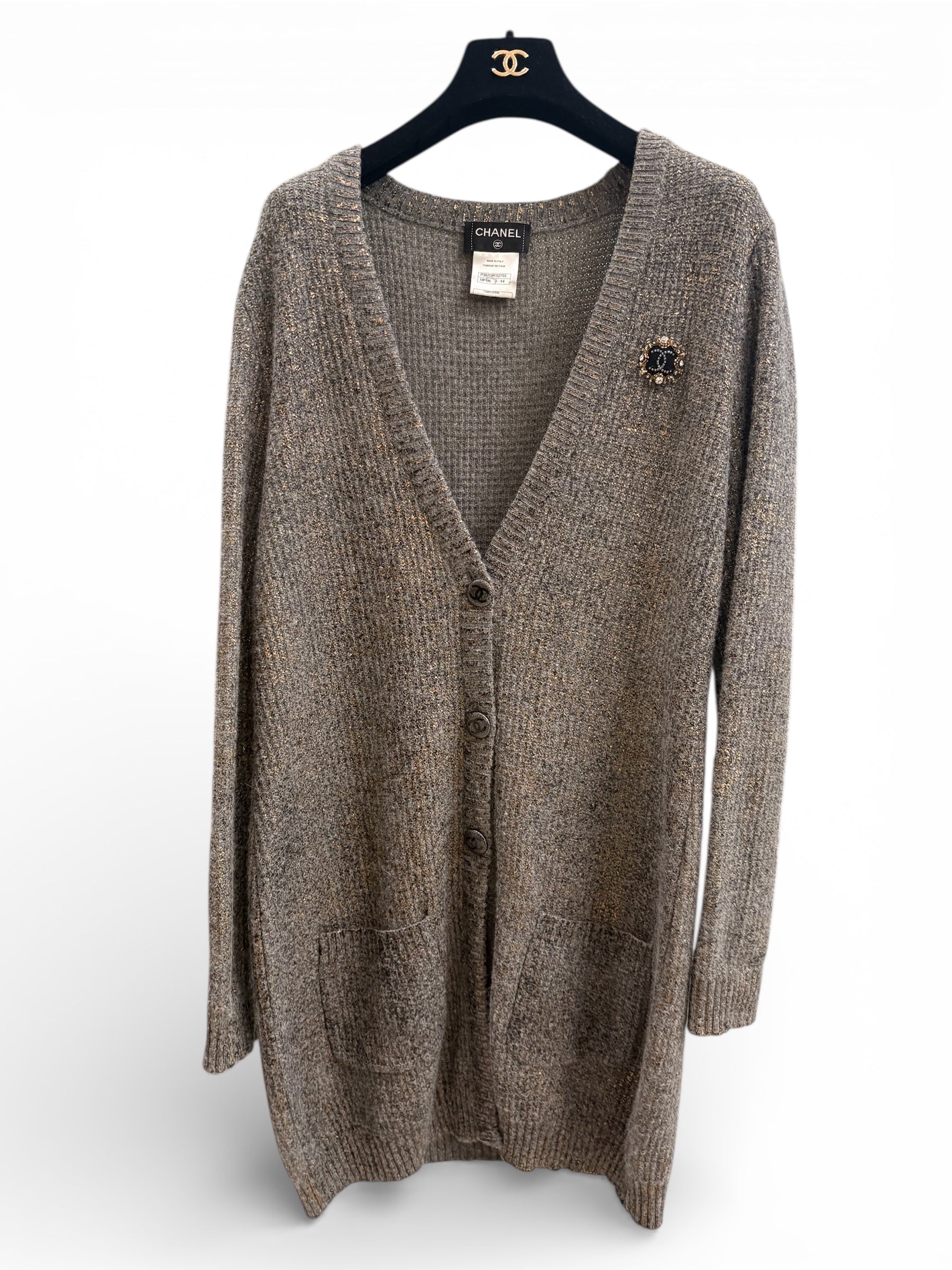 Chanel - Cardigan Long T44
