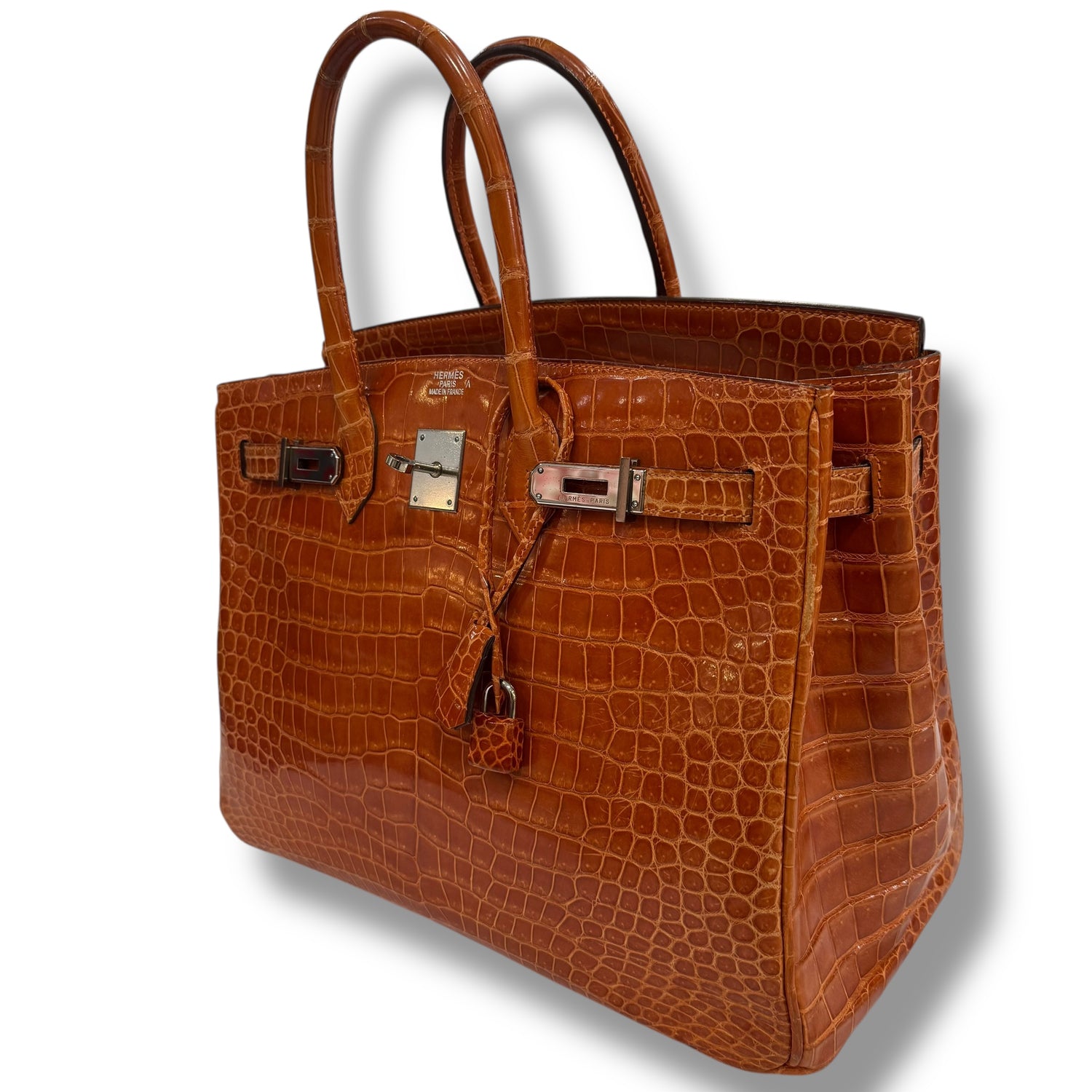 Hermès - Sac Birkin 35 Crocodile Porosus