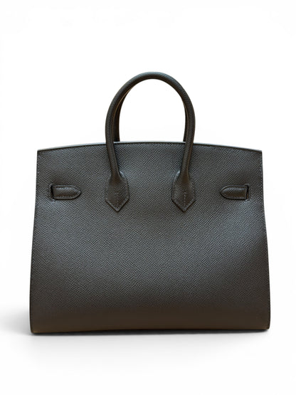 Hermès - Sac Birkin 25 Epsom noir