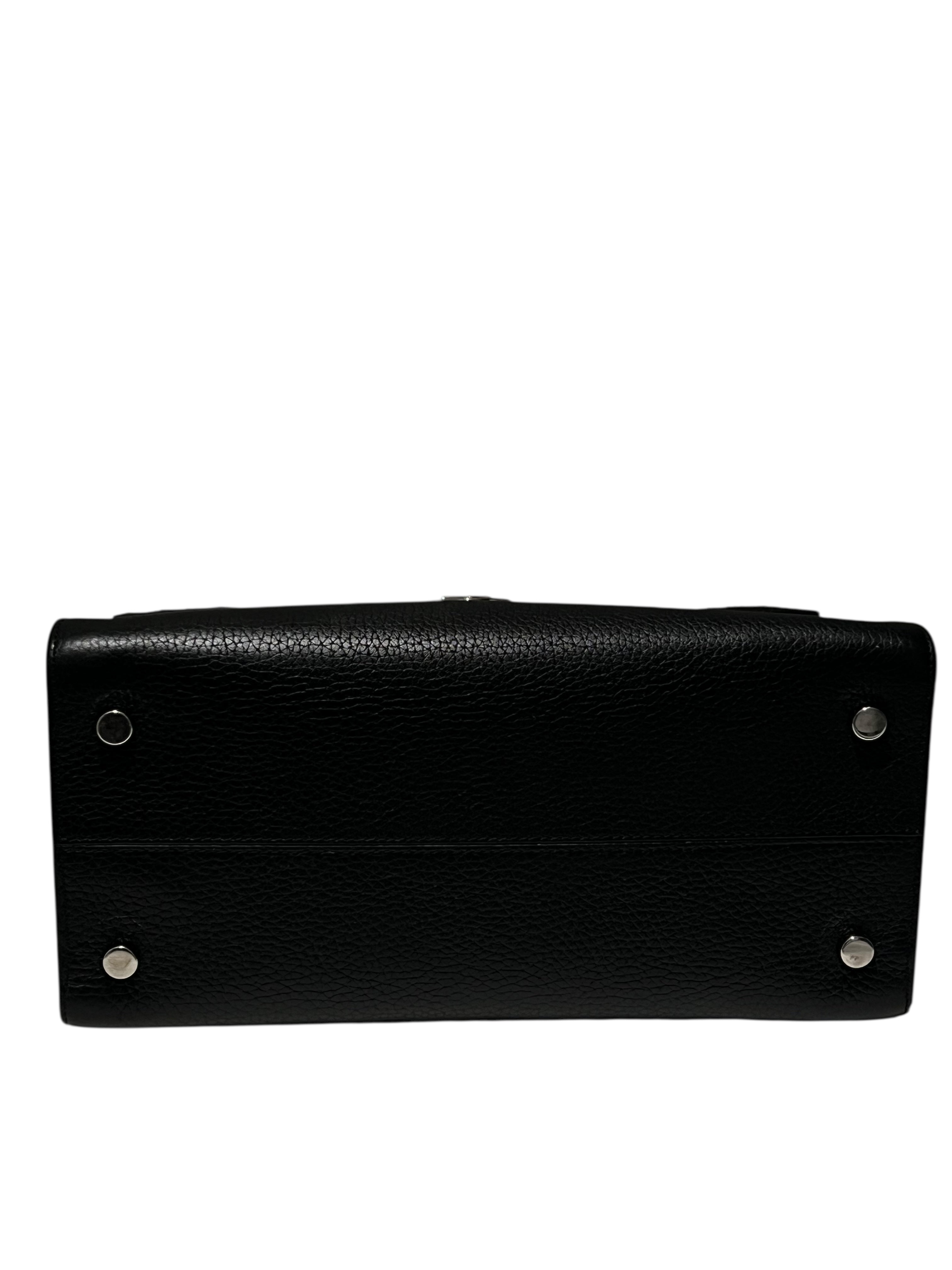Dior - sac Diorever cuir noir GM