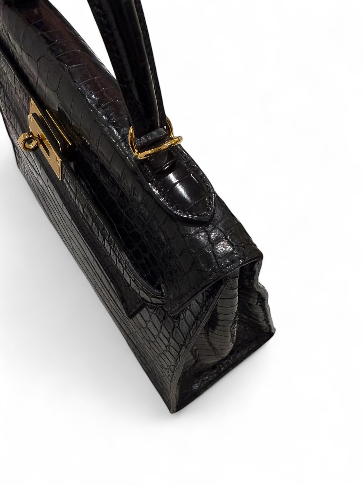 Hermès - Sac Kelly 32 crocodile