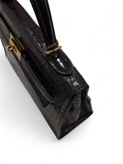 Hermès - Sac Kelly 32 crocodile