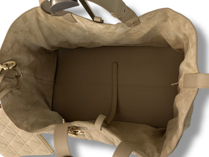 Christian Dior - Sac Dior Toujours large cuir beige