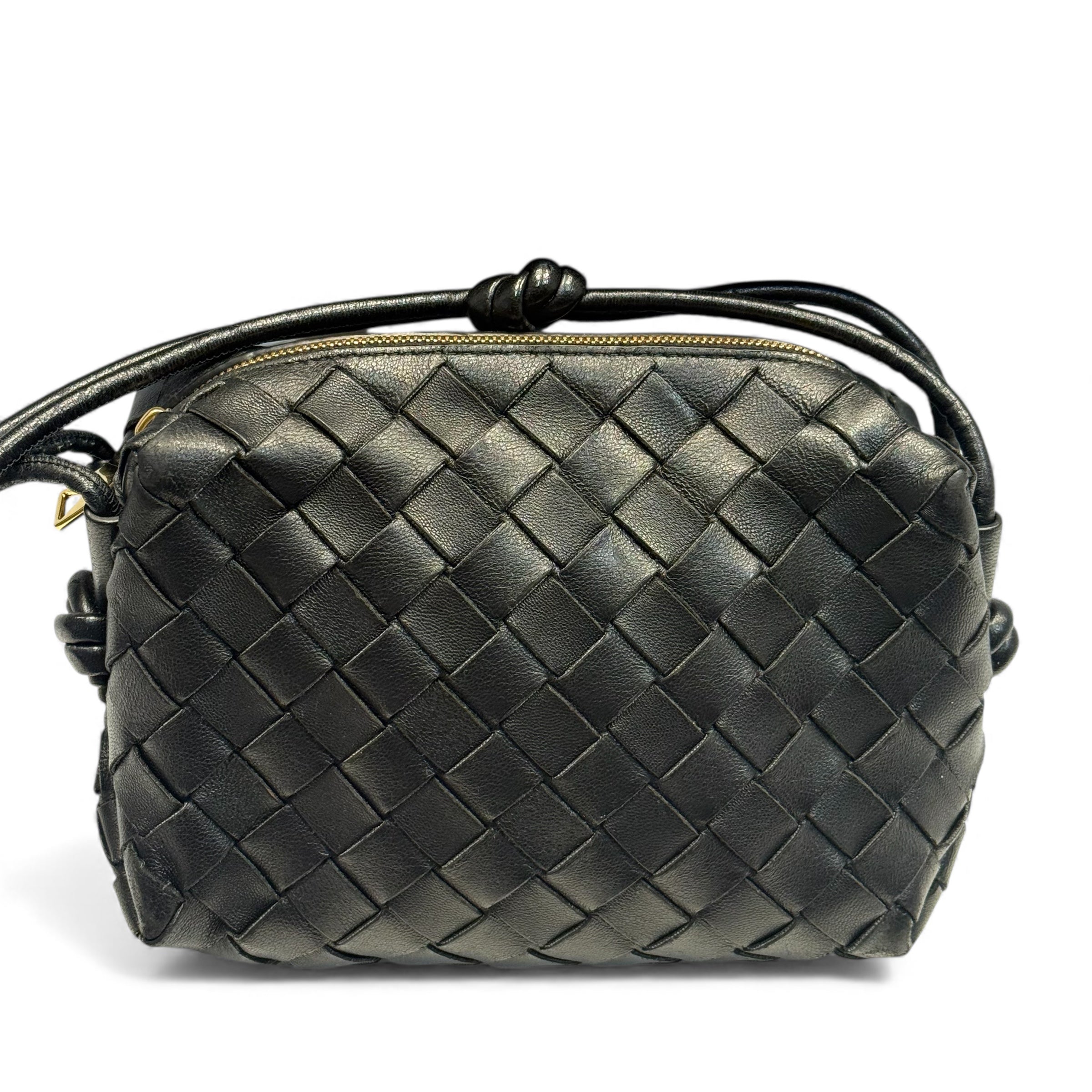 Bottega Veneta - Schultertasche aus geflochtenem Leder