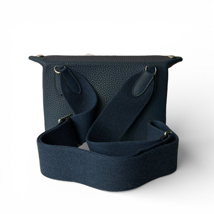 Hermès - Sac Videpoches bleu marine