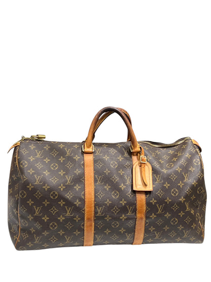 Louis Vuitton - sac keepall 50 vintage toile monogramme
