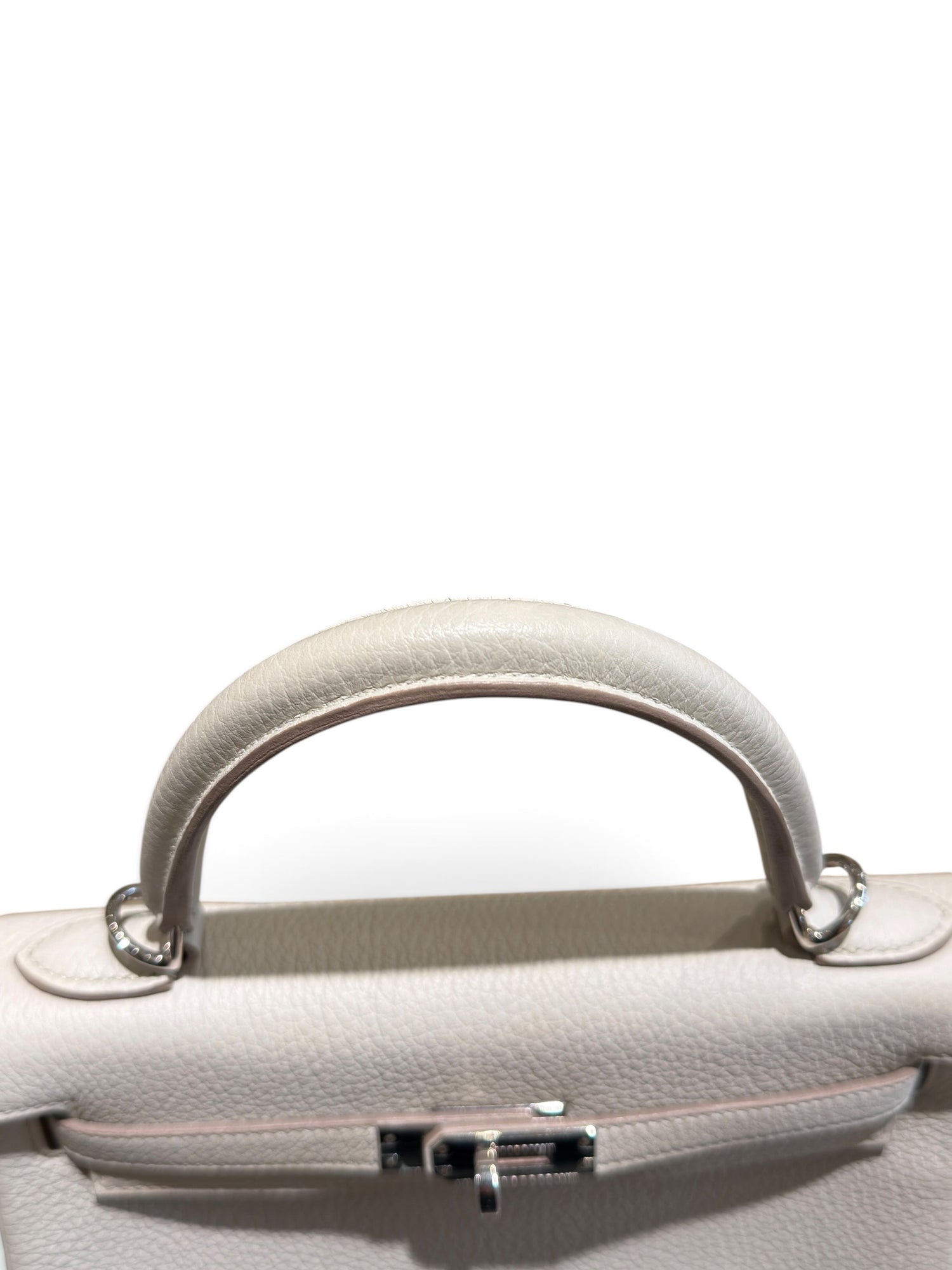 Hermès - Sac Kelly 25 Togo Béton